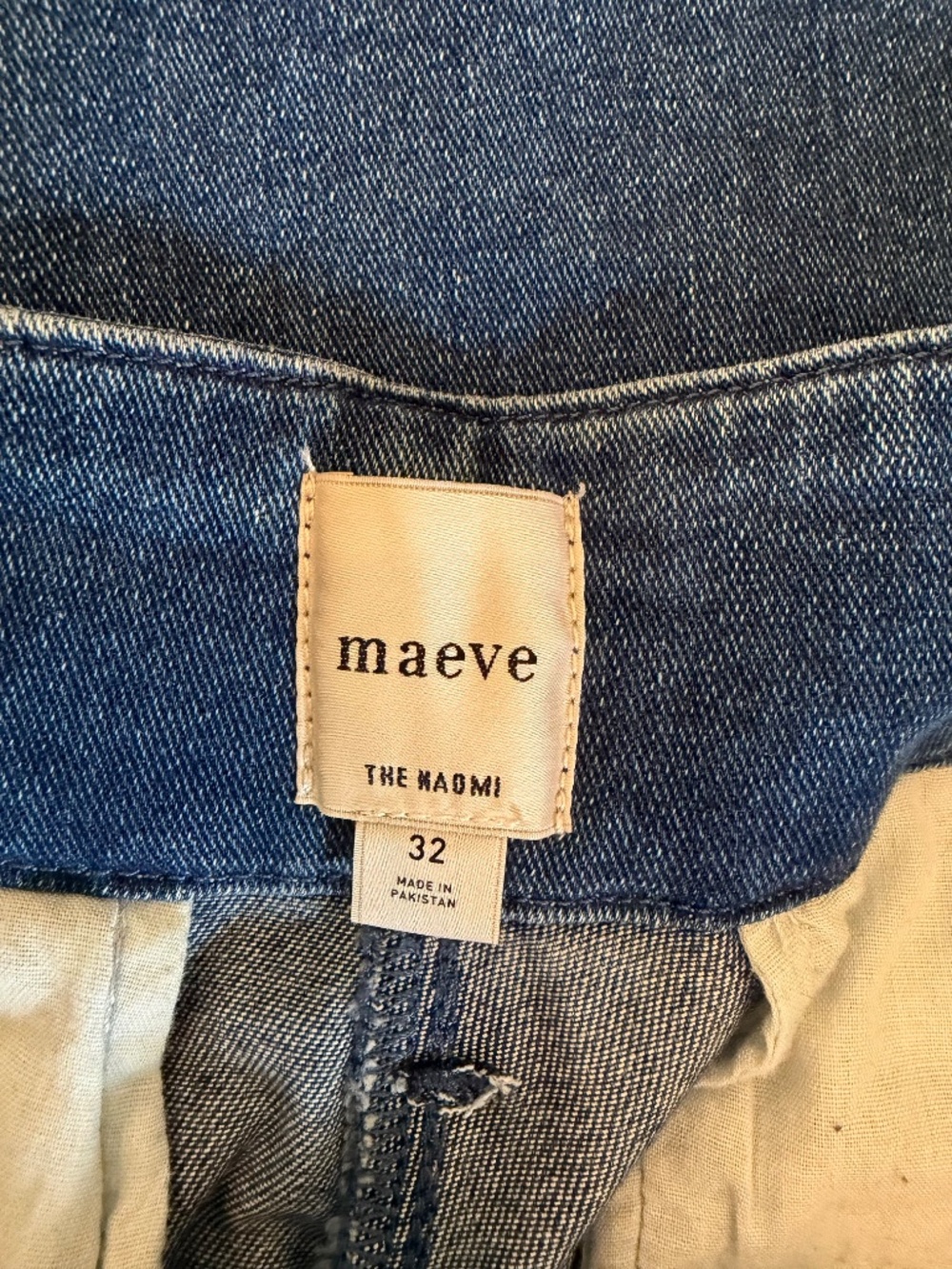 The Naomi High-Rise Wide-Leg Jeans by Maeve - Size 32 - Picture 5 of 5